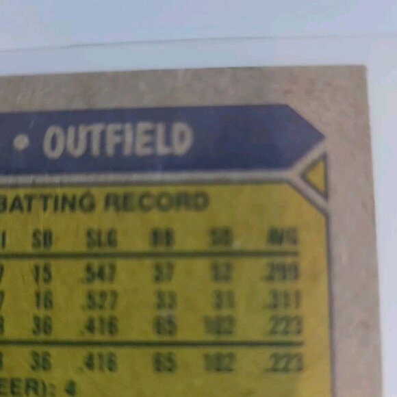 1987 Topps - #320 Barry Bonds MINT ERROR ON CARD CUT OFF #3 AND PARTIAL #0 - Picture 12 of 15